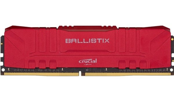 

Память для ПК Micron Crucial DDR4 3200 16GB KIT (8GBx2) Ballistix Red (BL2K8G32C16U4R)
