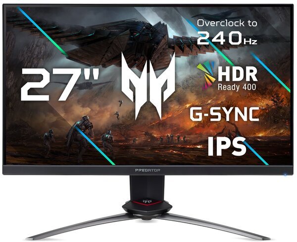

Монитор 27" ACER Predator XB273GXbmiiprzx (UM.HX3EE.X07)