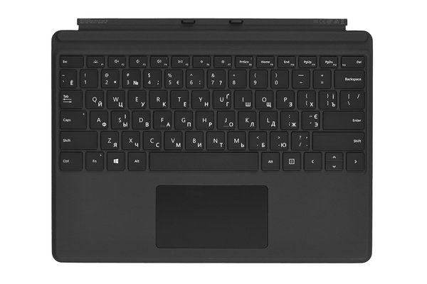 Акция на Клавиатура Microsoft Surface Pro X Signature Type Cover Black от MOYO