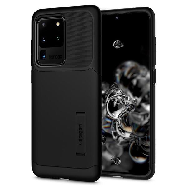 

Чехол Spigen для Galaxy S20 Ultra Slim Armor Black