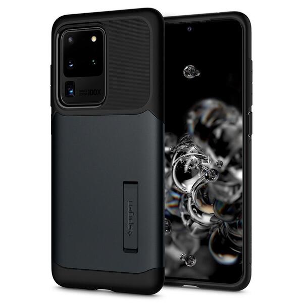 

Чехол Spigen для Galaxy S20 Ultra Slim Armor Metal Slate