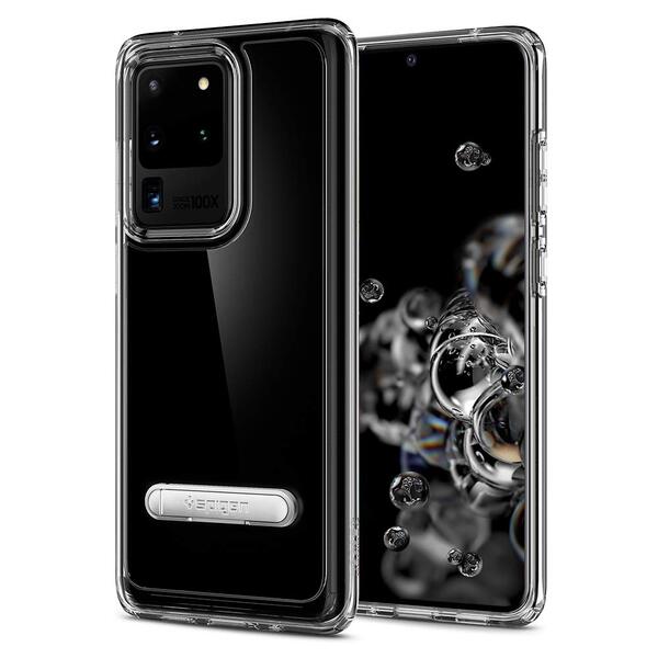 

Чехол Spigen для Galaxy S20 Ultra Ultra Hybrid S Crystal Clear