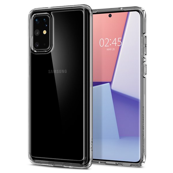 

Чехол Spigen для Galaxy S20+ Crystal Hybrid Crystal Clear