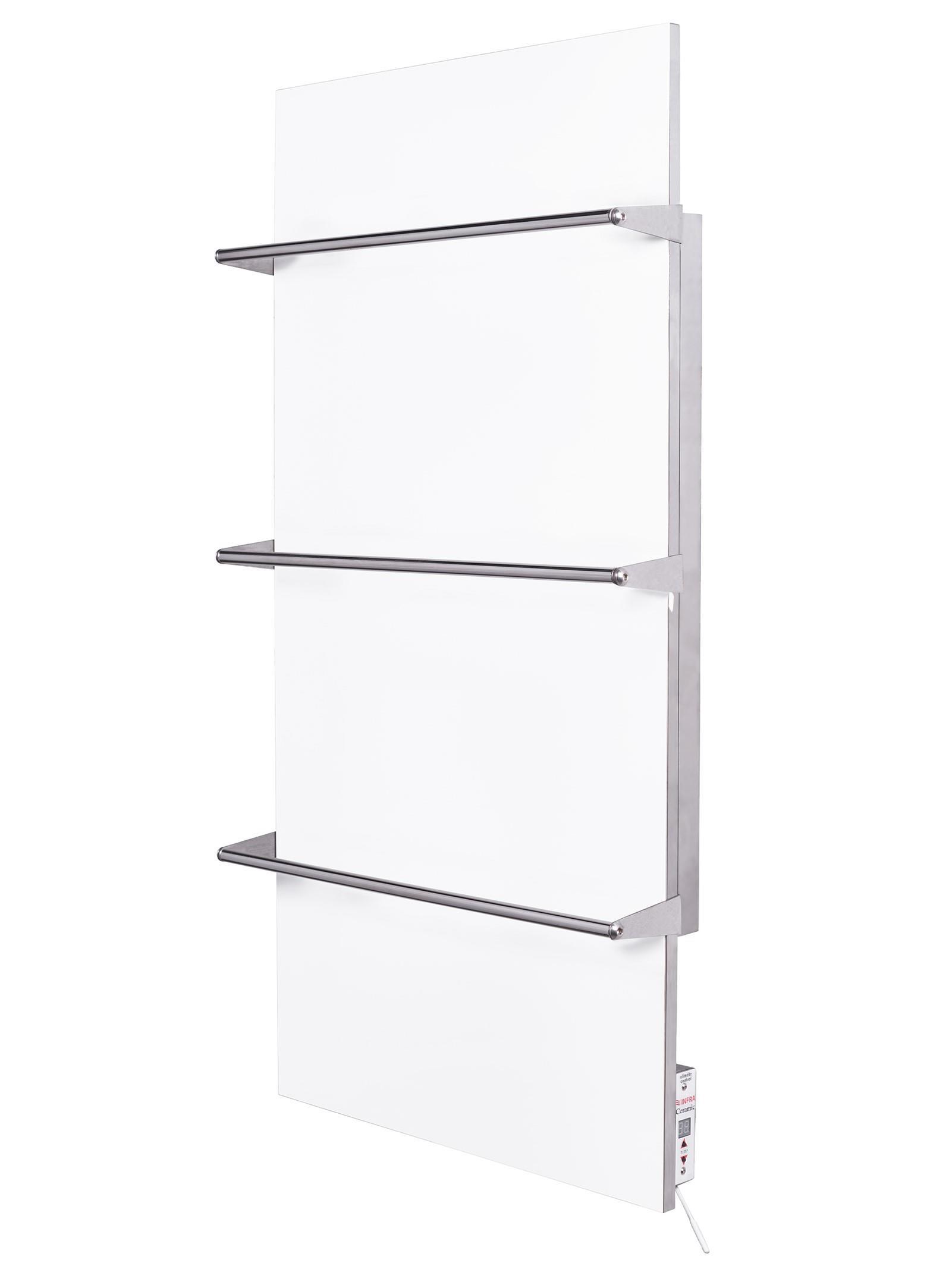 

Полотенцесушитель керамический с терморегулятором Teploceramic TCМТ-RA450-WHITE