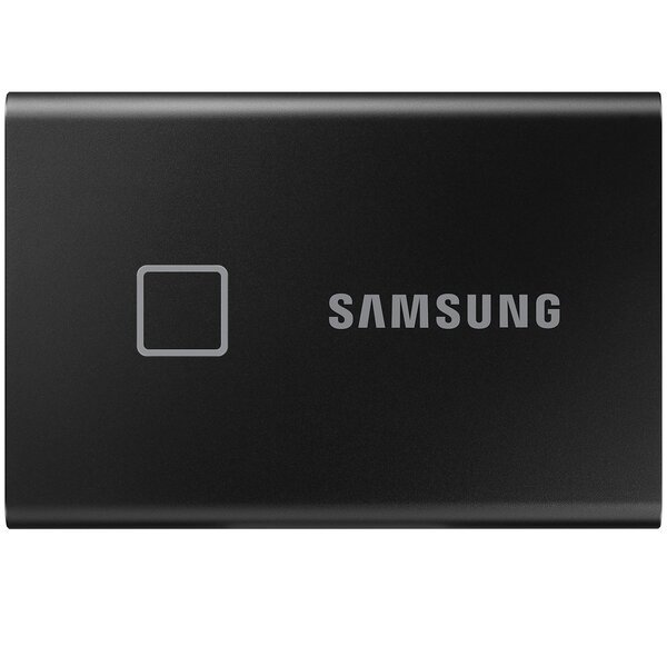 Акция на SSD накопитель SAMSUNG USB 3.2 T7 Touch 500GB Black (MU-PC500K/WW) от MOYO