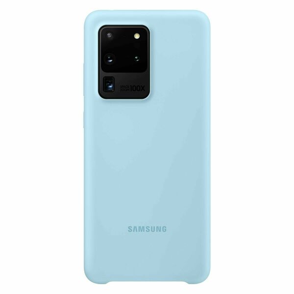 

Чехол Samsung для Galaxy S20 Ultra (G988) Silicone Cover Sky Blue