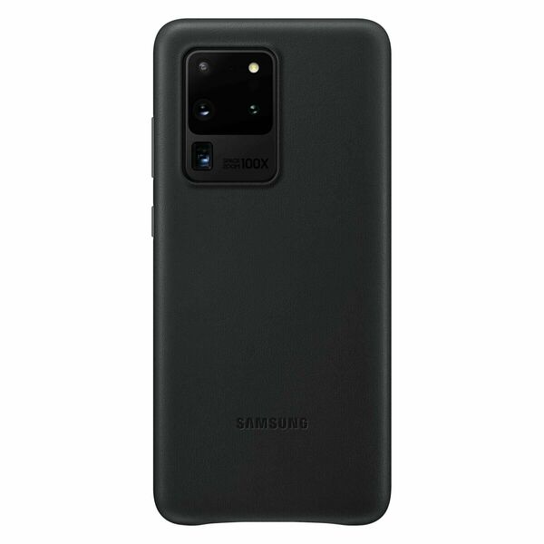

Чехол Samsung для Galaxy S20 Ultra (G988) Leather Cover Black