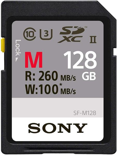 

Карта памяти Sony SDXC 128GB C10 Classic M UHS-II U3 V60 R277/W150MB/s (SF-M128)