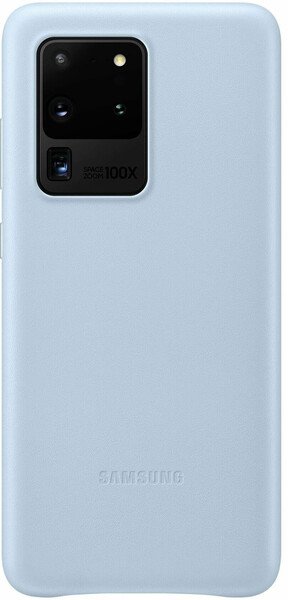 

Чехол Samsung для Galaxy S20 Ultra (G988) Leather Cover Sky Blue