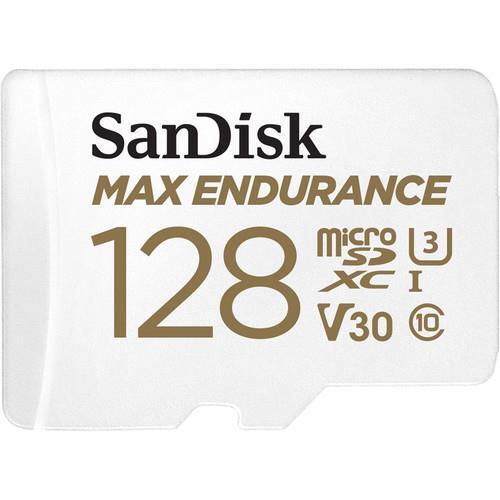 Карта памяти Sandisk microSDXC 128GB Class 10 UHS-I U3 Max Endurance R100/W40MB/s