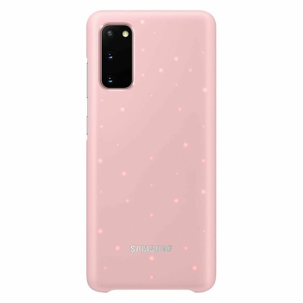 

Чехол Samsung для Galaxy S20 (G980) LED Cover Pink