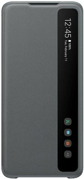 

Чехол Samsung для Galaxy S20 Ultra (G988) Clear View Cover Gray