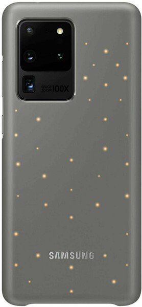 

Чехол Samsung для Galaxy S20 Ultra (G988) LED Cover Gray