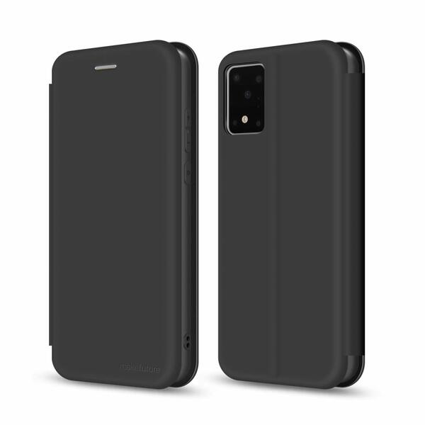 

Чехол MakeFuture для Galaxy S20+ (G985) Flip (Soft-Touch PU) Black