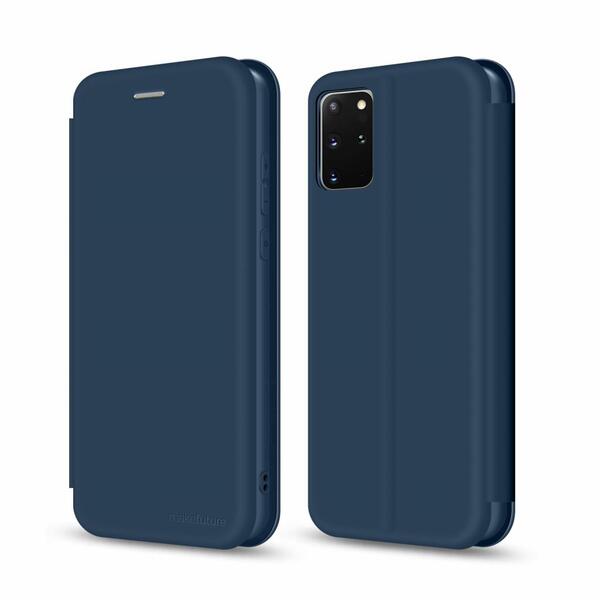 

Чехол MakeFuture для Galaxy S20+ (G985) Flip (Soft-Touch PU) Blue