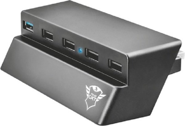 

USB-хаб TRUST GXT 219 USB hub for PS4 USB (22272_TRUST)