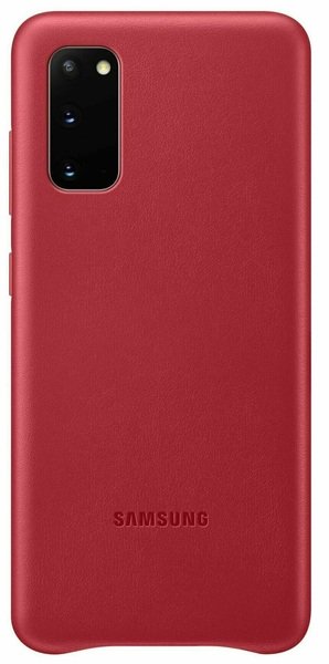 

Чехол Samsung Leather Cover для Galaxy S20 (G980) Red