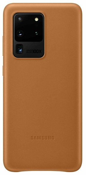 

Чехол Samsung Leather Cover для Galaxy S20 Ultra (G988) Brown