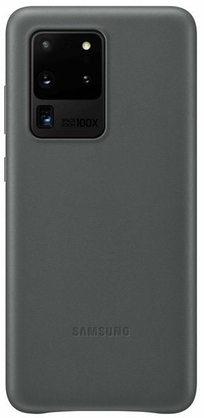 

Чехол Samsung Leather Cover для Galaxy S20 Ultra (G988) Gray
