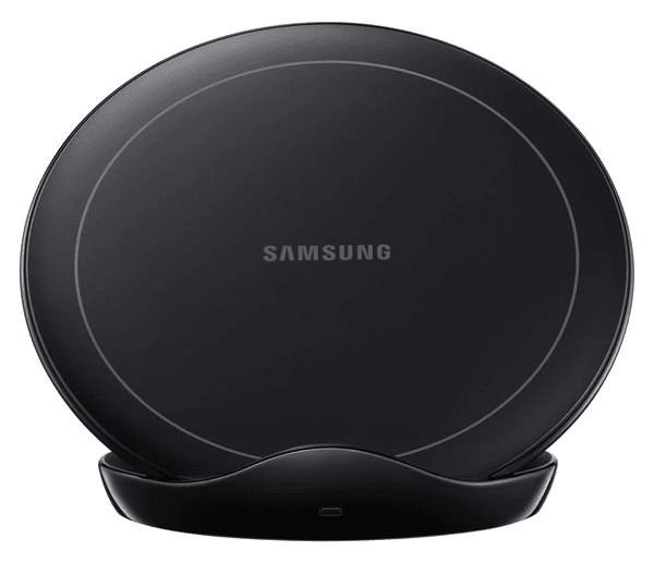 Акція на Беспроводное зарядное устройство Samsung Wireless Charger Stand [LO] with TA 12W Black від MOYO