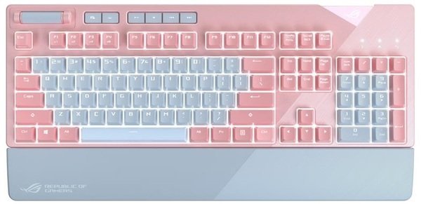 

Игровая клавиатура ASUS ROG STRIX FLARE USB MX Cherry PNK LTD