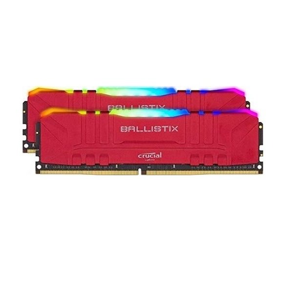 Акція на Память для ПК Micron Crucial DDR4 3000 32GB KIT (16GBx2) Ballistix RGB Red від MOYO