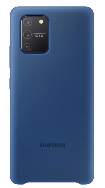 Акция на Чехол Samsung Silicone Cover для смартфону Galaxy S 10 Lite (G770) Blue от MOYO