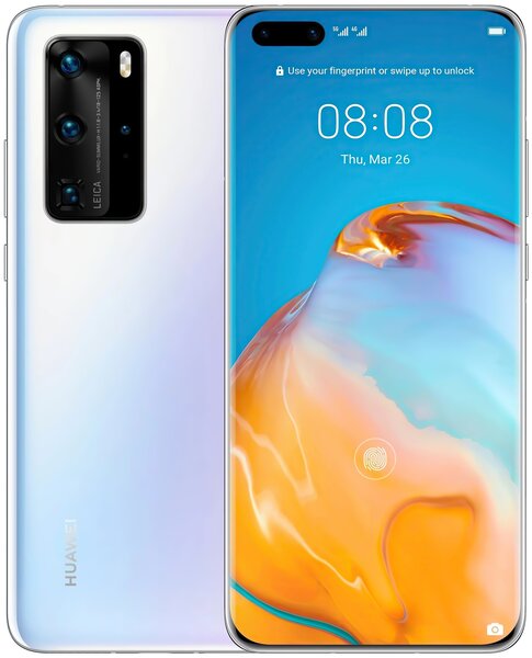 

Смартфон Huawei P40 Pro Ice White