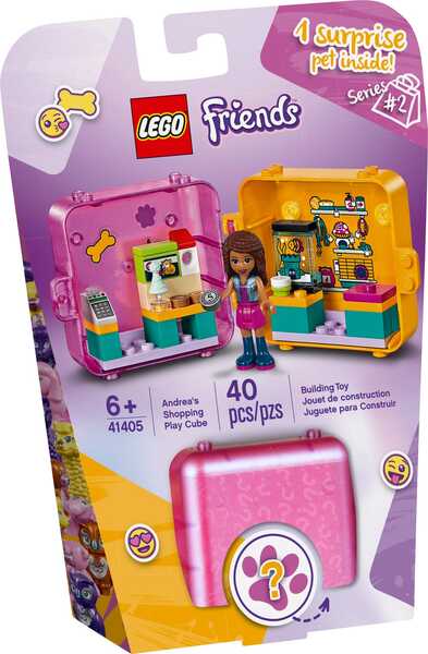 

Конструктор LEGO Friends Игровой куб: Андреа на шопинге (41405)