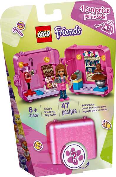 

Конструктор LEGO Friends Игровой куб: Оливия на шопинге (41407)