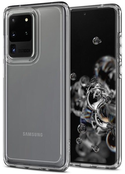 

Чехол Spigen для Galaxy S20 Ultra Ultra Hybrid Crystal Clear