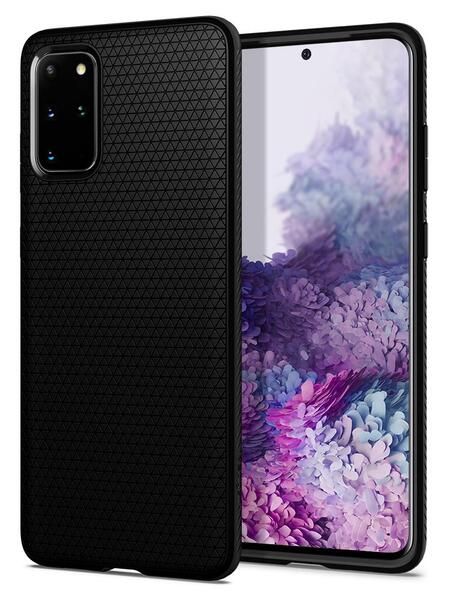 

Чехол Spigen для Galaxy S20+ Liquid Air Matte Black