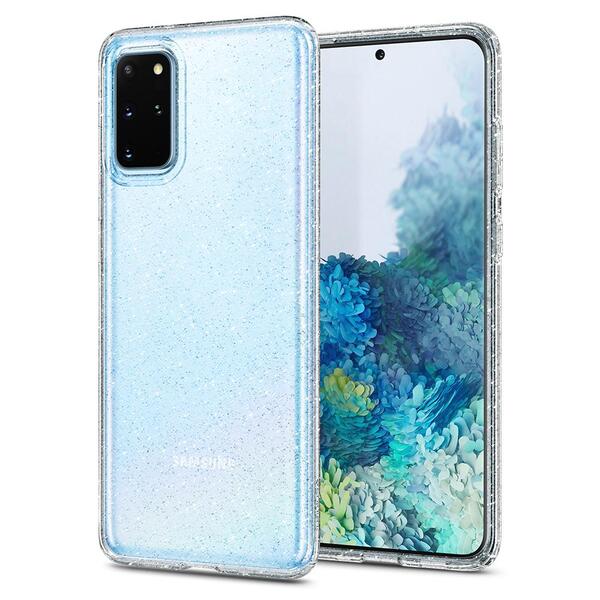 

Чехол Spigen для Galaxy S20+ Liquid Crystal Glitter Crystal Quartz