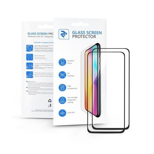 

Стекло 2E для Galaxy A51 3D FG Black border