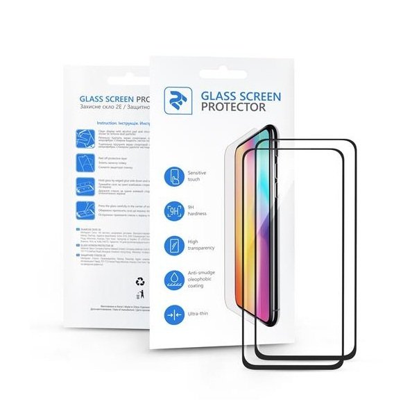 

Комплект защитных стёкол 2E для Oppo A9 2020 2.5D FCFG Black border
