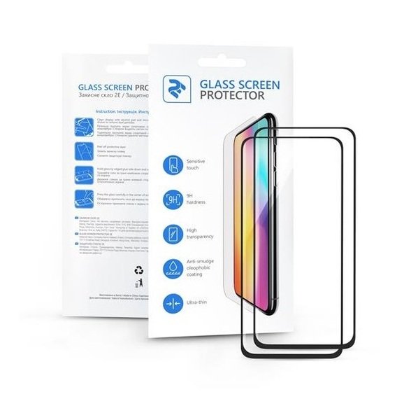 

Комплект защитных стёкол 2E для Oppo RENO 2Z 2.5D FCFG Black border