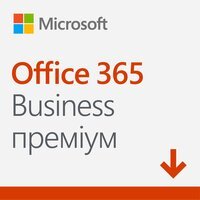  Microsoft Office 365 Business Premium, річна підписка для 1 користувача, електронний ключ в конверті (KLQ-00217VK) 