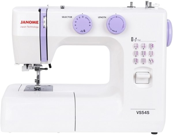 Акція на Бытовая швейная машина JANOME VS54S від MOYO