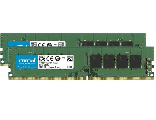 

Память Micron Crucial DDR4 2400 8GB KIT (4GBx2)