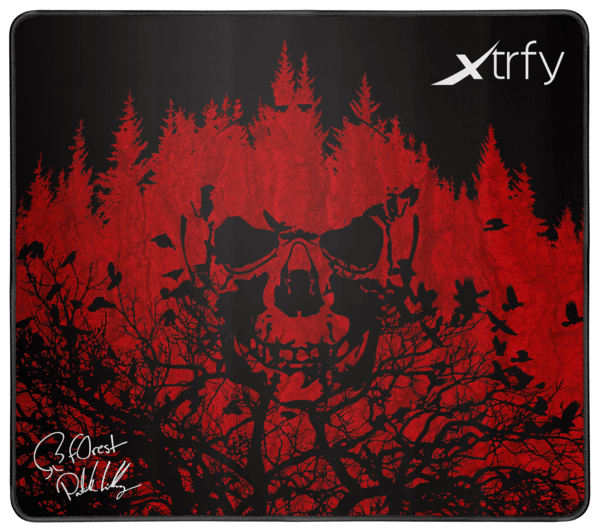 

Игровая поверхность Xtrfy XTP1 f0rest Large, Black-Red (XTP1-L4-FO-1)