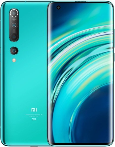 

Смартфон Xiaomi Mi 10 8/256GB Coral Green (M2001J2G)