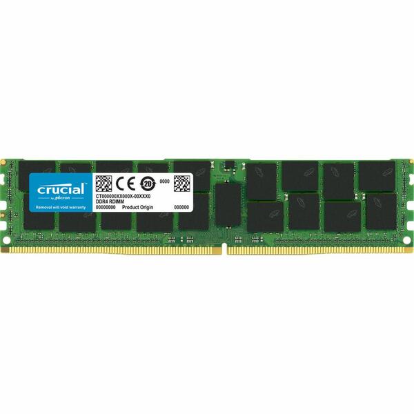 

Память к серверу Micron Crucial DDR4 2933 32GB ECC REG RDIMM (MTA18ASF4G72PDZ-2G9B2)