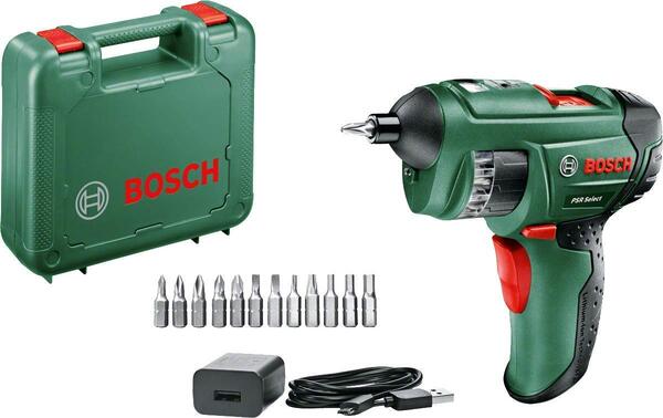 

Аккумуляторная дрель-шуруповерт Bosch PSR Select (0603977021)