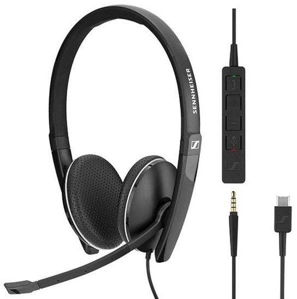 

Гарнитура Sennheiser SC 165 USB-C / 3.5mm
