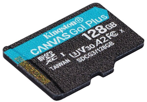 Акція на Карта памяти Kingston microSDXC 128GB Canvas Go Plus 170R A2 U3 V30 (SDCG3/128GBSP) від MOYO