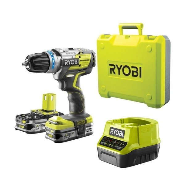 

Аккумуляторная дрель-шуруповерт Ryobi ONE+ R18DDBL-225B