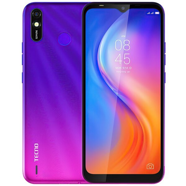 

Смартфон TECNO Spark 4 Lite (BB4k) 2/32Gb DS Hillier Purple