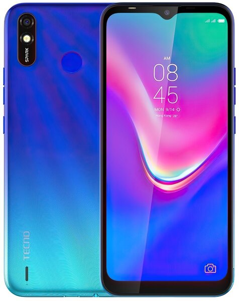 

Смартфон TECNO Spark 4 Lite (BB4k) 2/32Gb DS Vacation Blue
