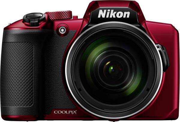 Акція на Фотоаппарат NIKON Coolpix B600 Red (VQA091EA) від MOYO