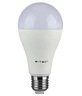 Светодиодная лампа V-TAC 15W-100W SAMSUNG CHIP E27 A65 Plastic 3000K (3800157627726) фото
